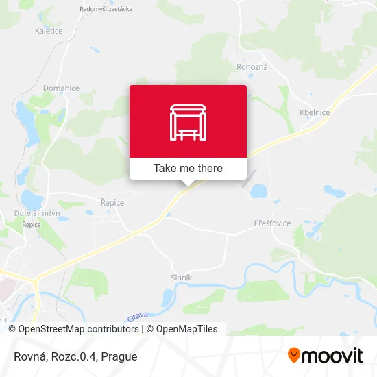 Карта Rovná, Rozc.0.4