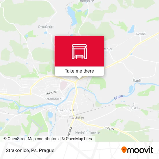 Карта Strakonice, Ps