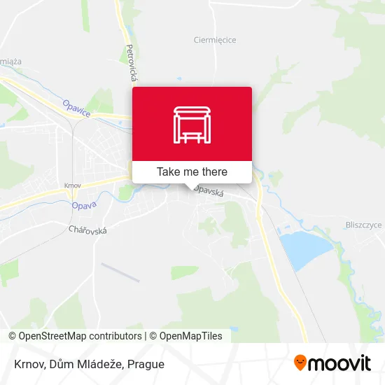 Карта Krnov, Dům Mládeže