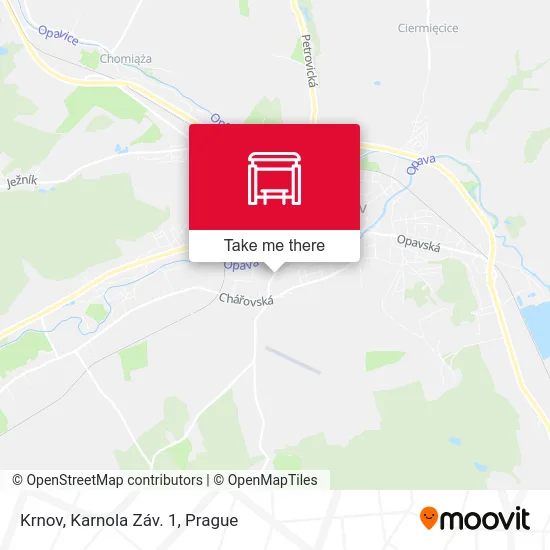 Карта Krnov, Karnola Záv. 1