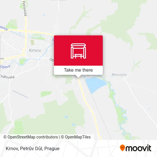 Карта Krnov, Petrův Důl