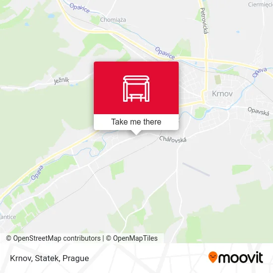 Карта Krnov, Statek