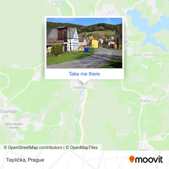 Карта Teplička