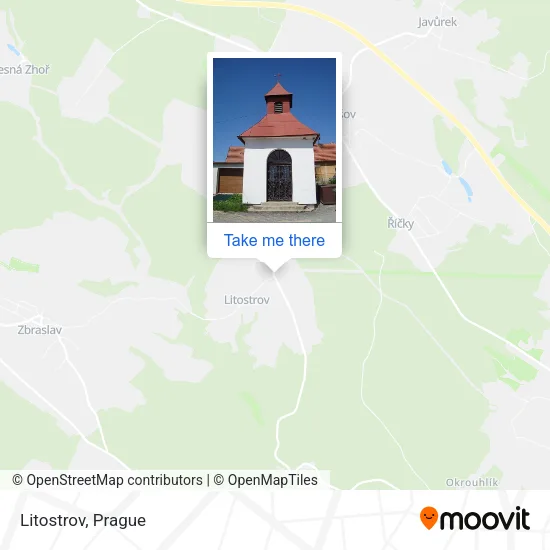 Карта Litostrov