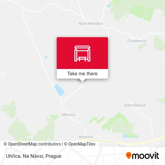Карта Uhřice, Na Návsi