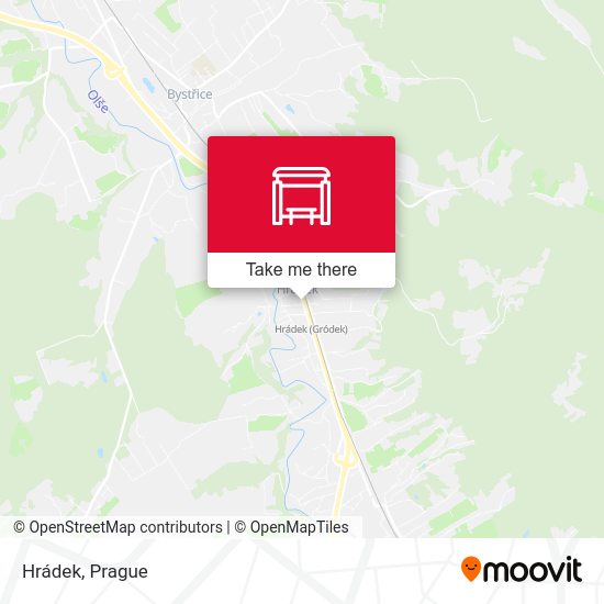 Карта Hrádek