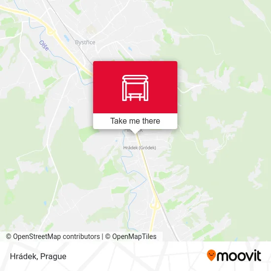 Карта Hrádek