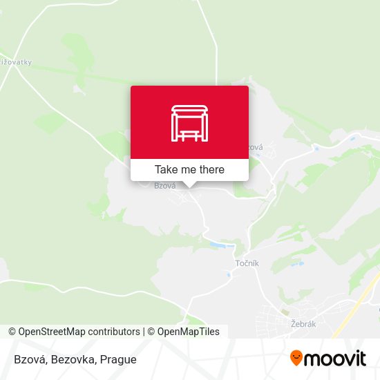 Карта Bzová, Bezovka