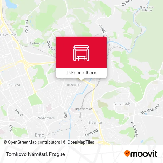 Tomkovo Náměstí map