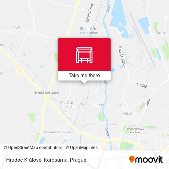 Карта Hradec Králové, Karosárna