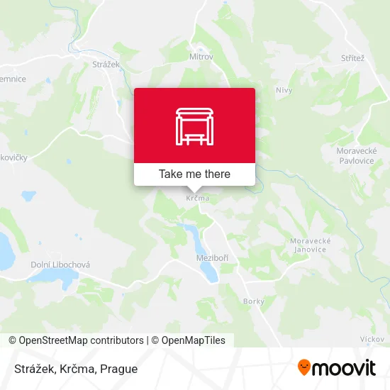 Карта Strážek, Krčma