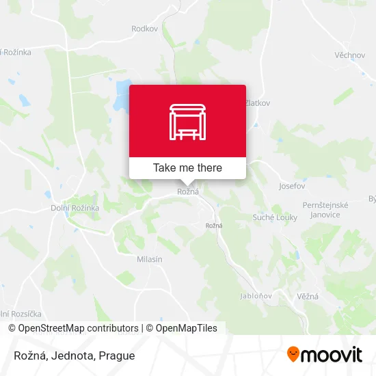 Карта Rožná, Jednota