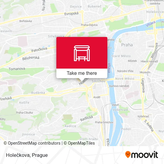 Карта Holečkova