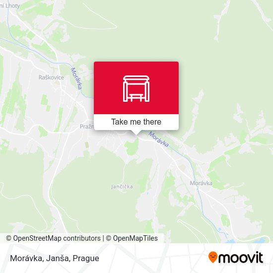 Карта Morávka, Janša