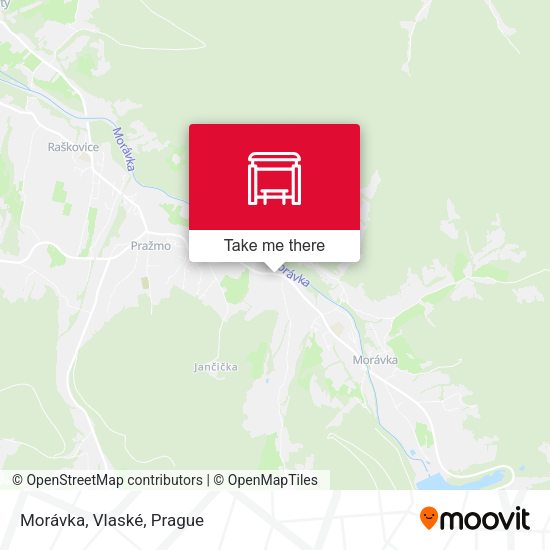 Карта Morávka, Vlaské