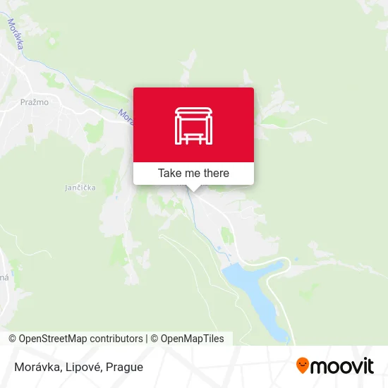 Карта Morávka, Lipové