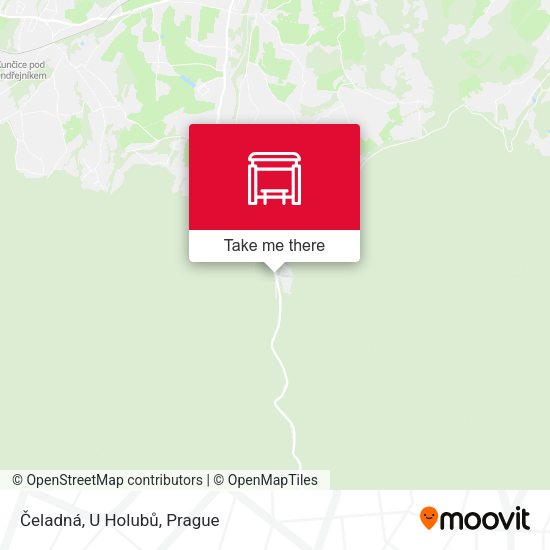 Карта Čeladná, U Holubů