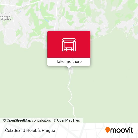 Карта Čeladná, U Holubů