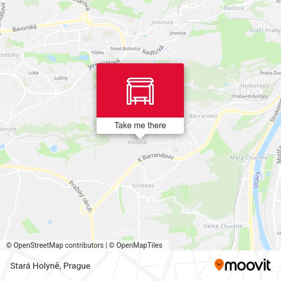 Карта Stará Holyně