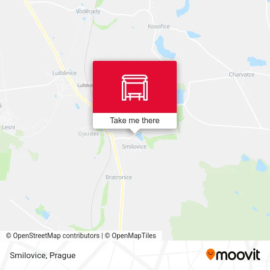 Карта Smilovice