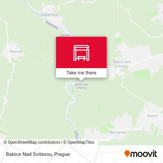 Карта Babice Nad Svitavou
