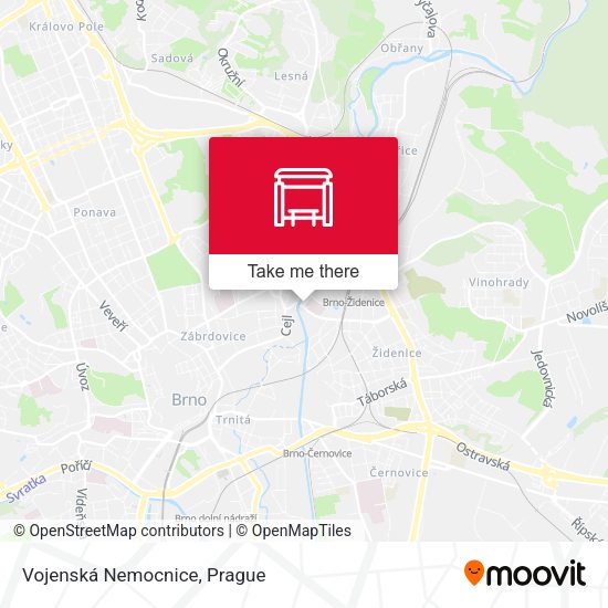 Карта Vojenská Nemocnice