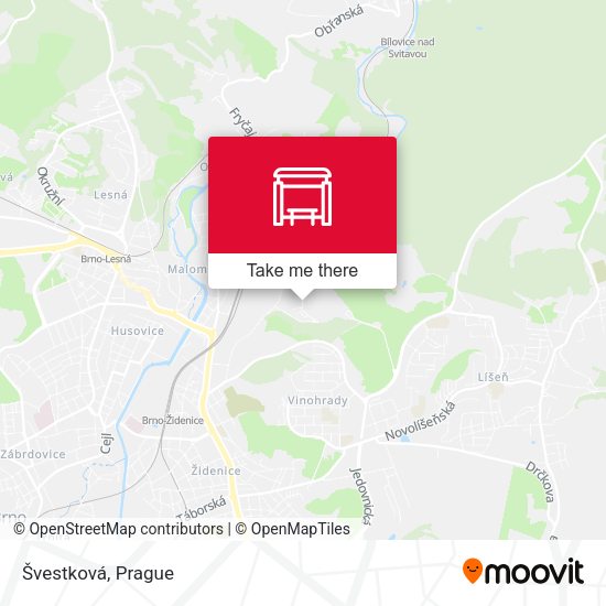Карта Švestková