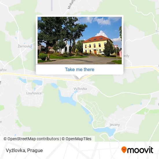 Карта Vyžlovka