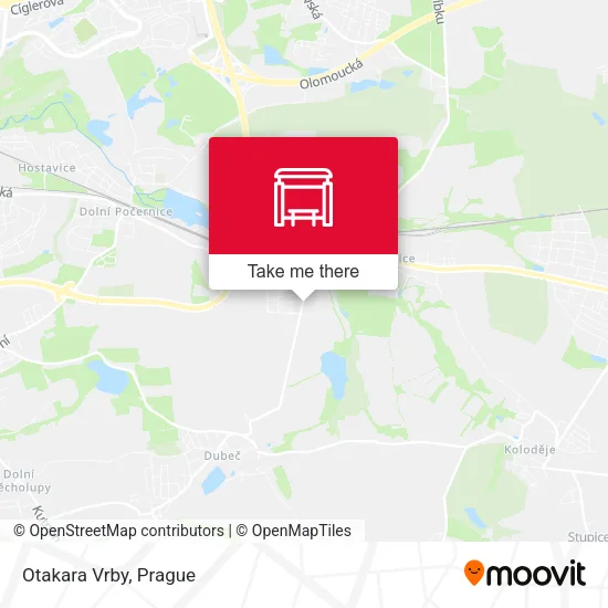 Карта Otakara Vrby