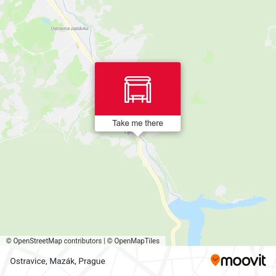 Карта Ostravice, Mazák