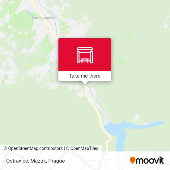 Карта Ostravice, Mazák