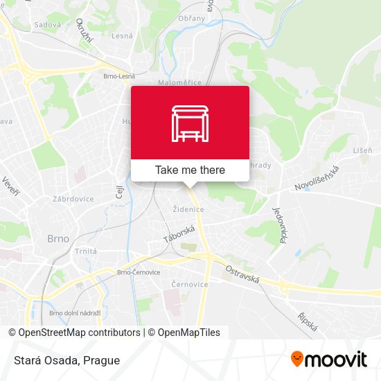 Карта Stará Osada
