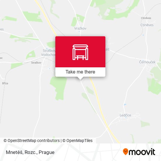 Карта Mnetěš, Rozc.