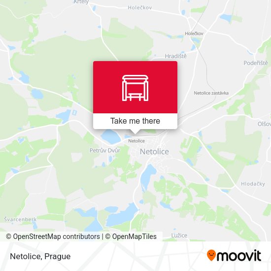 Карта Netolice
