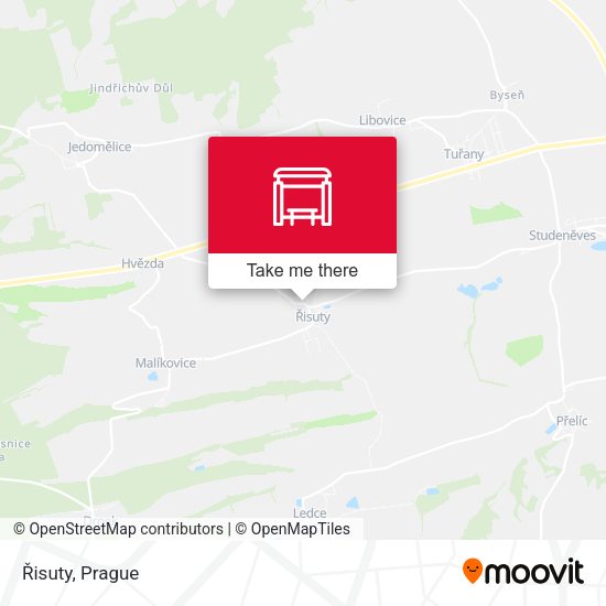 Карта Řisuty