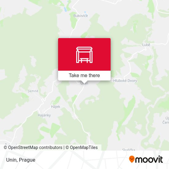 Карта Unín