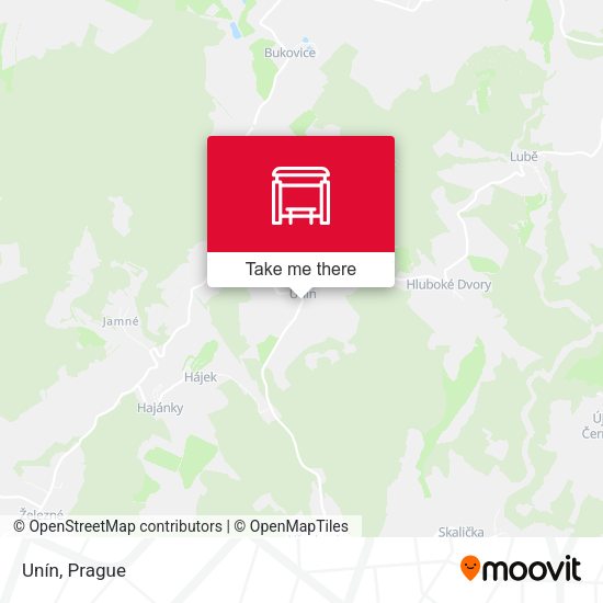 Карта Unín