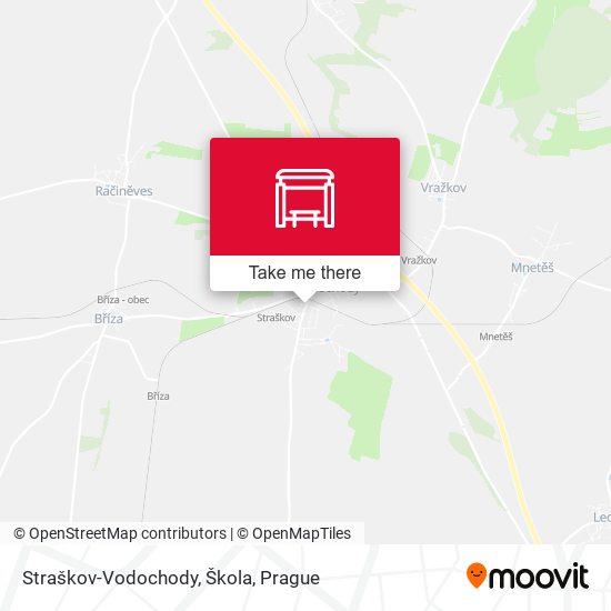 Straškov-Vodochody, Škola map