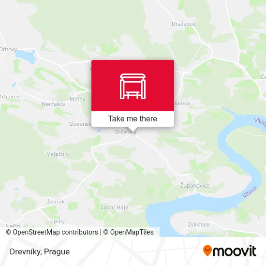Карта Drevníky