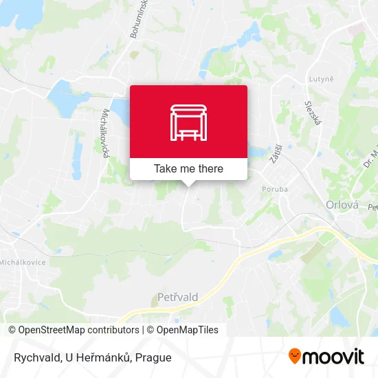 Карта Rychvald, U Heřmánků