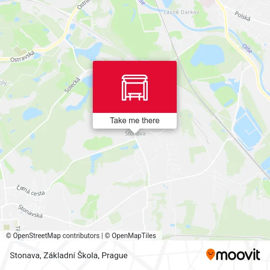 Stonava, Základní Škola map