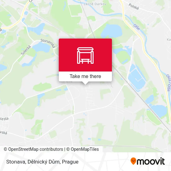 Карта Stonava, Dělnický Dům
