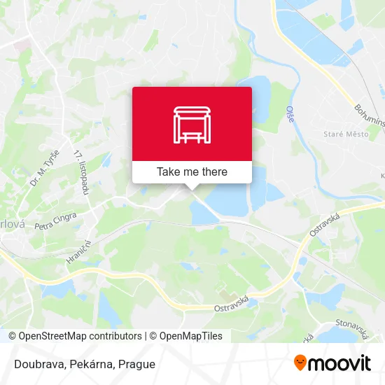 Карта Doubrava, Pekárna