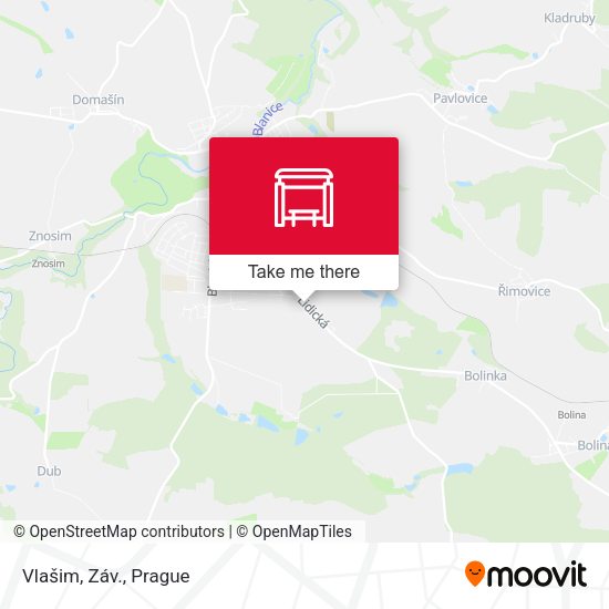 Карта Vlašim, Záv.