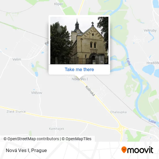 Карта Nová Ves I