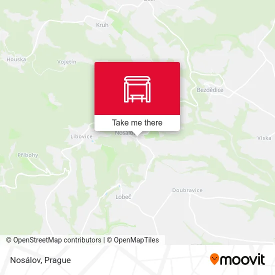 Карта Nosálov