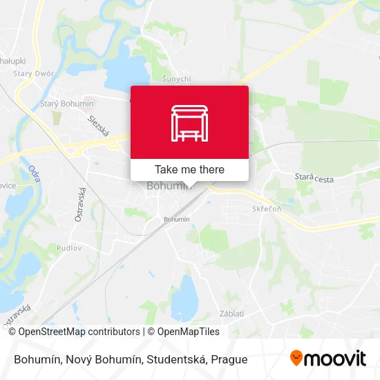Bohumín, Nový Bohumín, Studentská map