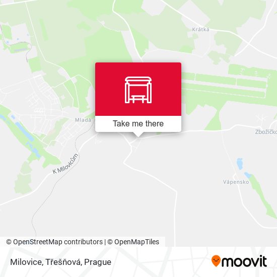 Milovice, Třešňová map