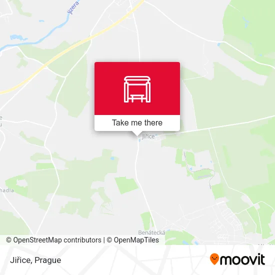 Карта Jiřice