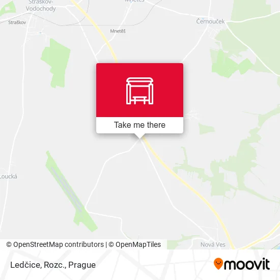 Карта Ledčice, Rozc.